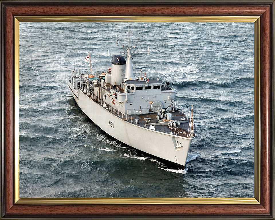 HMS Ledbury M30 Royal Navy Hunt class minehunter Photo Print or Framed Print - Hampshire Prints