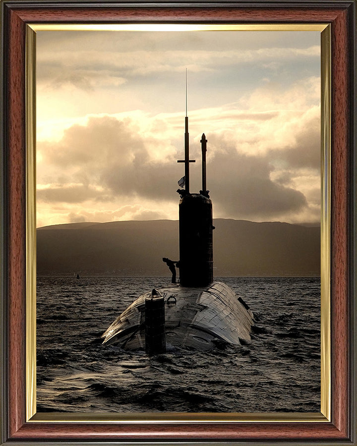 HMS Sceptre S104 Submarine | Photo Print | Framed Print | Swiftsure Class | Royal Navy - Hampshire Prints