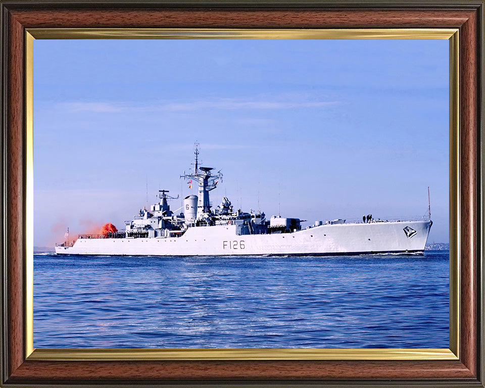 HMS Plymouth F126 Royal Navy Rothesay class frigate Photo Print or Framed Print - Hampshire Prints