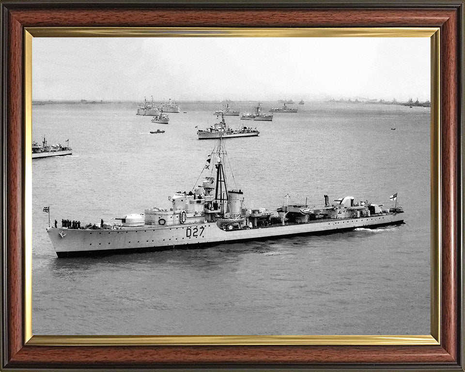 HMS Savage D27 (G20) | Photo Print | Framed Print | S Class | Destroyer | Royal Navy - Hampshire Prints