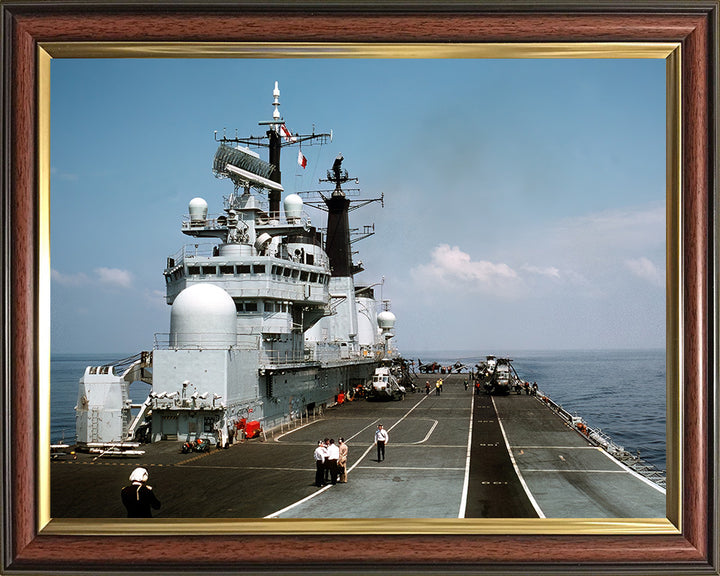 HMS Invincible R05 Royal Navy Invincible Class aircraft carrier Photo Print or Framed Print - Hampshire Prints