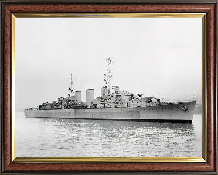 HMS Manxman M70 Royal Navy Abdiel class minelayer Photo Print or Framed Print - Hampshire Prints