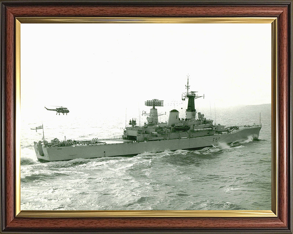 HMS Jupiter F60 Royal Navy Leander class frigate Photo Print or Framed Print - Hampshire Prints