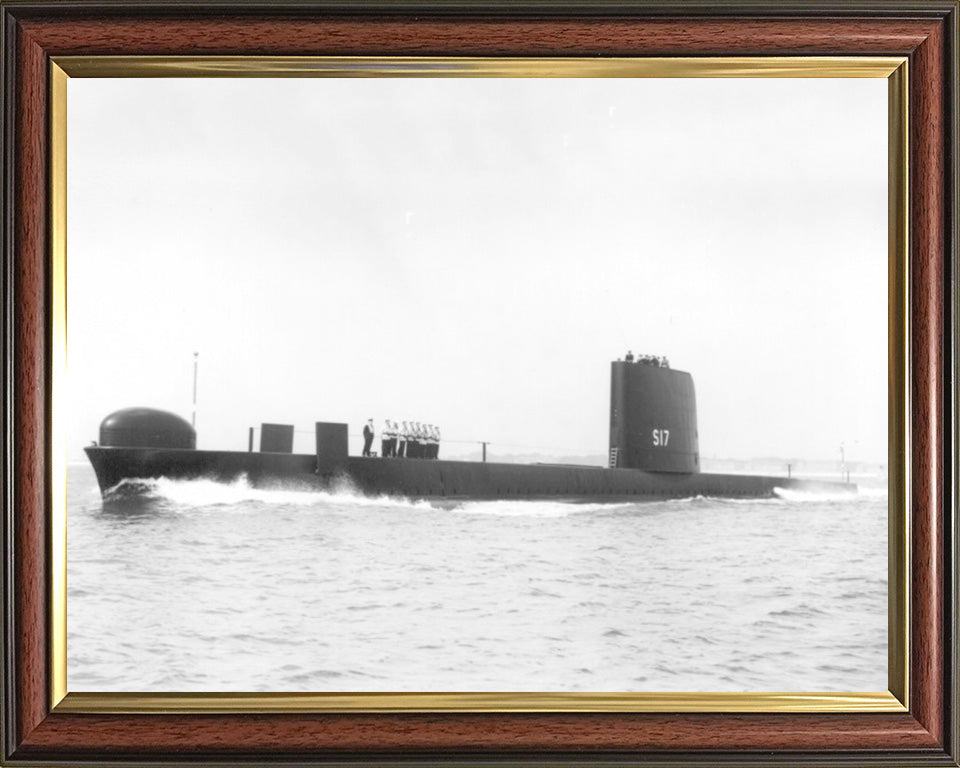 HMS Ocelot S17 Royal Navy Oberon class Submarine Photo Print or Framed Print - Hampshire Prints