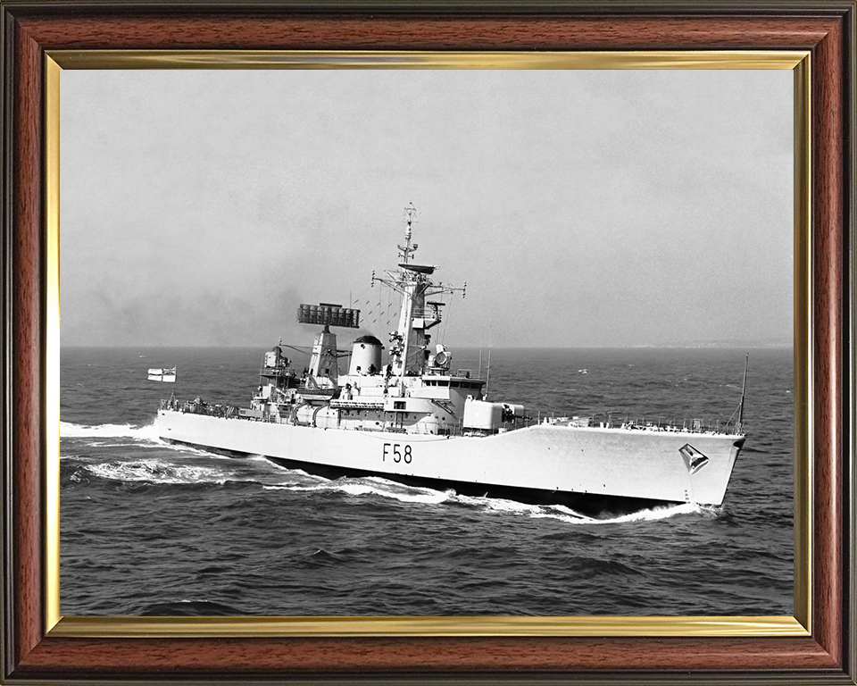 HMS Hermione F58 Royal Navy Leander class frigate Photo Print or Framed Print - Hampshire Prints