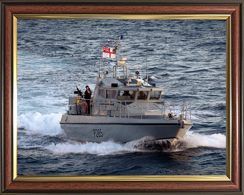 HMS Sabre P285 | Photo Print | Framed Print | Scimitar Class | Fast Patrol Vessel | Royal Navy