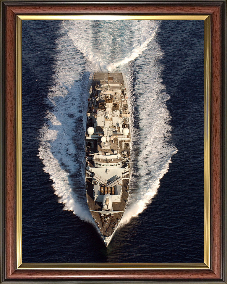 HMS Kent F78 Royal Navy Type 23 frigate Photo Print or Framed Print - Hampshire Prints