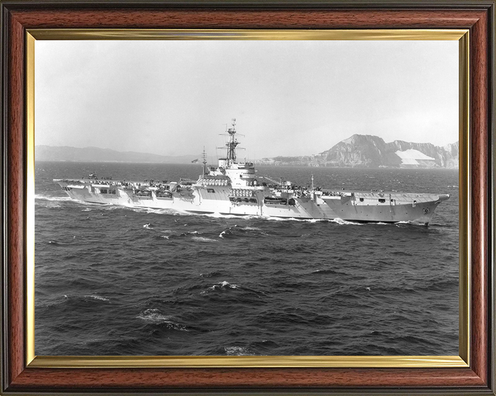 HMS Warrior R31 | Photo Print | Framed Print | Poster | Colossus Class | Aircraft Carrier | Royal Navy