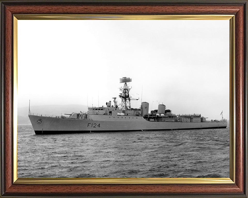 HMS Zulu F124 Royal Navy Tribal class frigate Warship Photo Print or Framed Print - Hampshire Prints