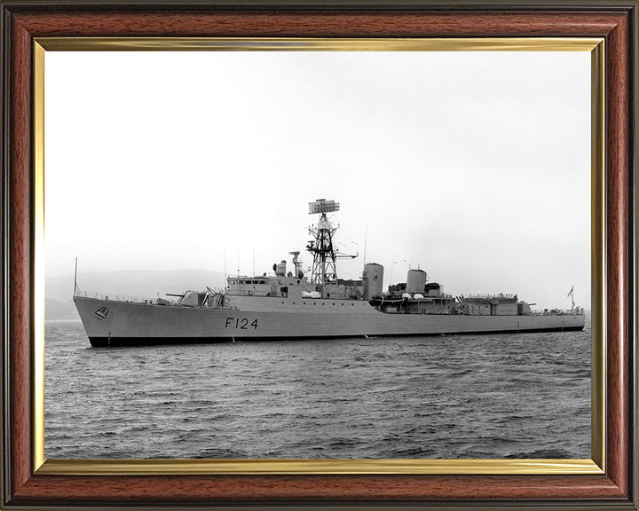 HMS Zulu F124 Royal Navy Tribal class frigate Warship Photo Print or Framed Print - Hampshire Prints