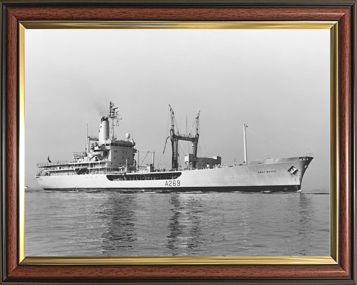 RFA Grey Rover A269 Royal Fleet Auxiliary Rover class small fleet tanker Photo Print or Framed Print - Hampshire Prints