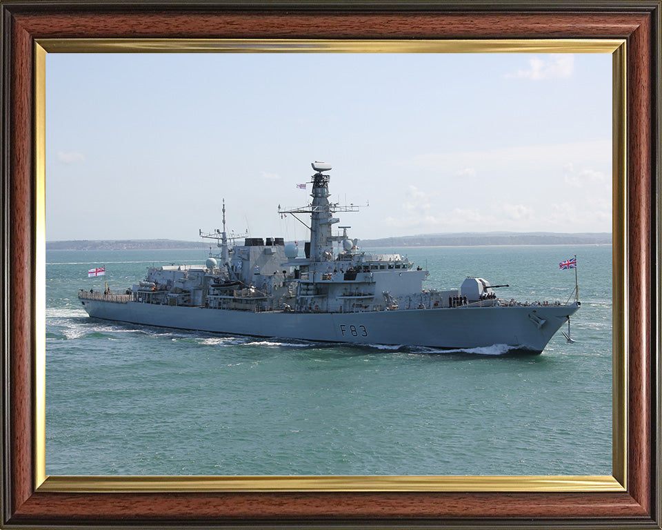 HMS St Albans F83 Royal Navy Type 23 frigate Photo Print or Framed Print - Hampshire Prints