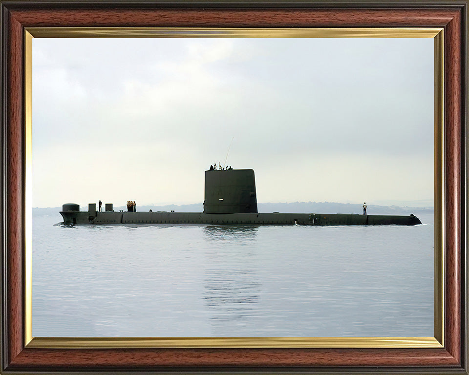 HMS Walrus S08 Submarine | Photo Print | Framed Print | Porpoise Class | Royal Navy - Hampshire Prints