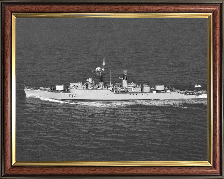 HMS Leopard F14 | Photo Print | Framed Print | Leopard Class | Frigate | Royal Navy - Hampshire Prints