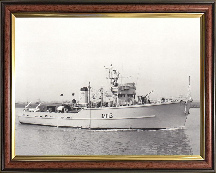 HMS Brereton M1113 | Photo Print | Framed Print | Ton Class | Minesweeper | Royal Navy