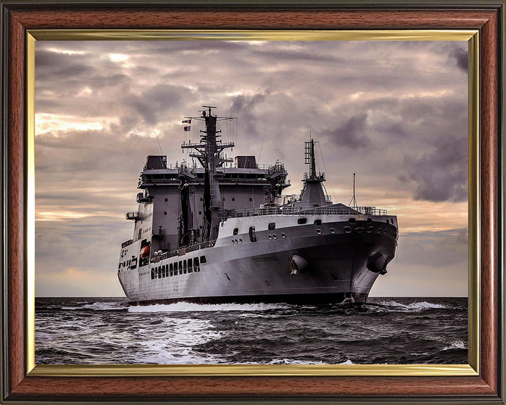 RFA Tidespring A136 Royal Fleet Auxiliary Tide class replenishment tanker Photo Print or Framed Print - Hampshire Prints