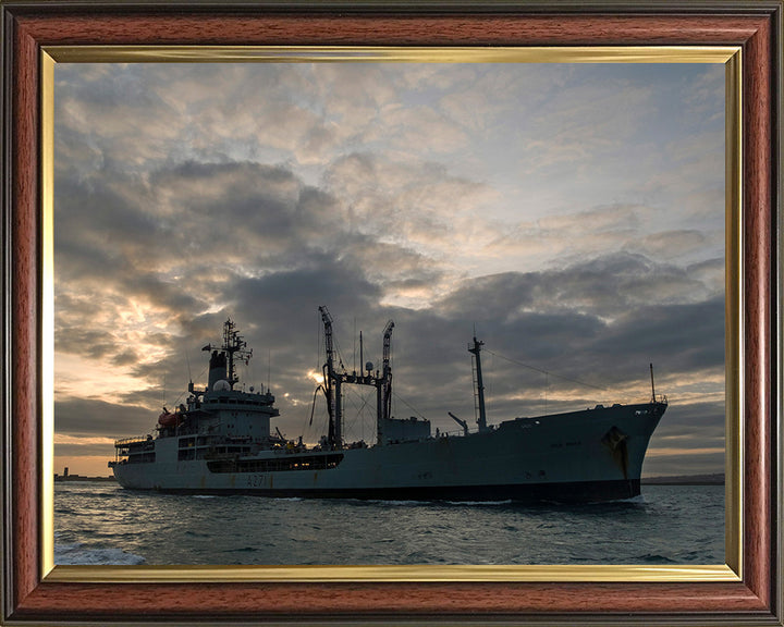 RFA Gold Rover A271 Royal Fleet Auxiliary Rover class small fleet tanker Photo Print or Framed Print - Hampshire Prints