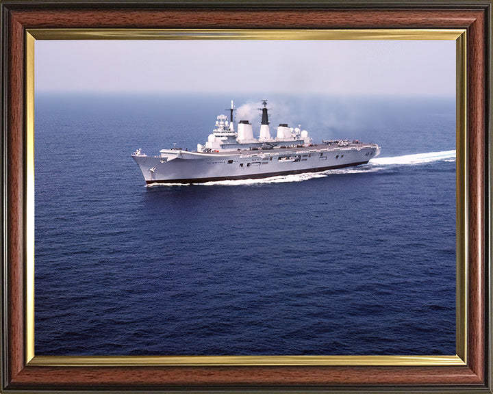 HMS Invincible R05 Royal Navy Invincible Class aircraft carrier Photo Print or Framed Print - Hampshire Prints