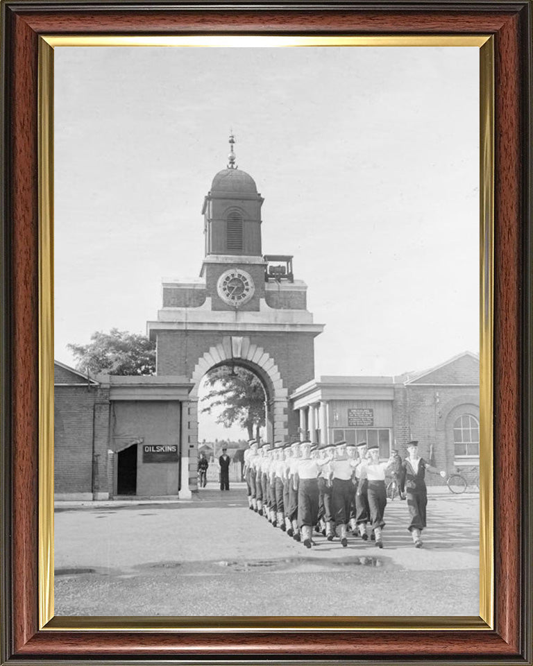 HMS St Vincent Royal Navy shore establishment Photo Print or Framed Photo Print - Hampshire Prints