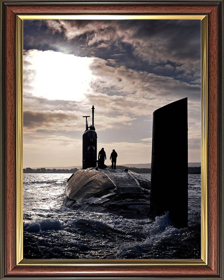 HMS Talent S92 Royal Navy Trafalgar class Submarine Photo Print or Framed Print - Hampshire Prints