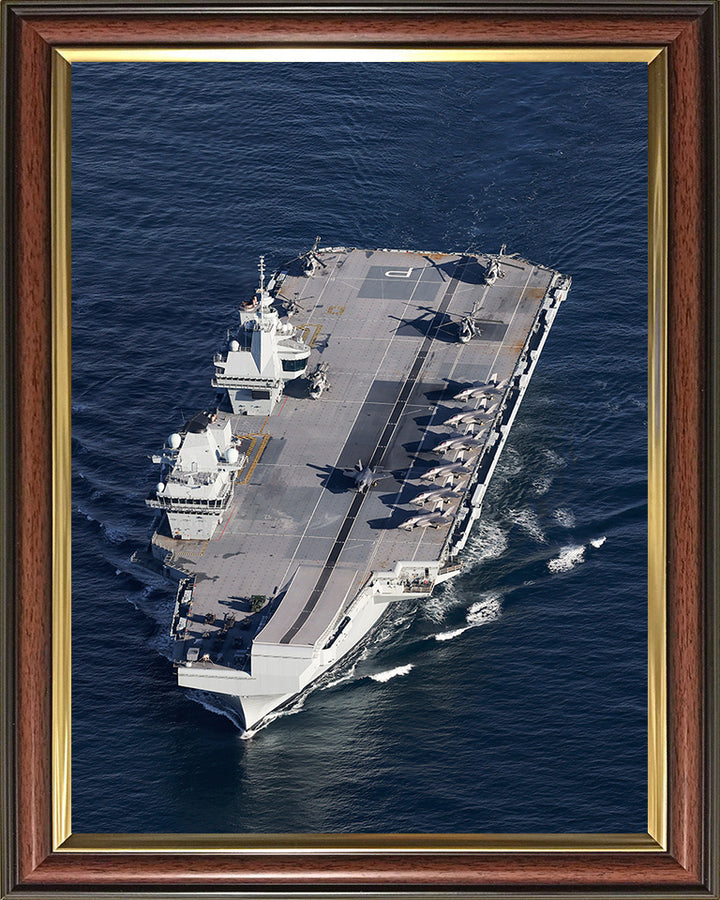 HMS Prince of Wales R09 | Photo Print | Framed Print | Queen Elizabeth Class | Aircraft Carrier | Royal Navy