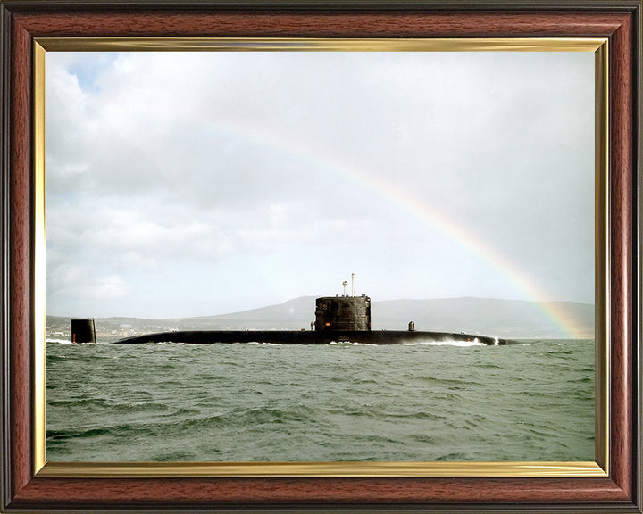 HMS Swiftsure S126 Royal Navy Swiftsure class Submarine Photo Print or Framed Print - Hampshire Prints