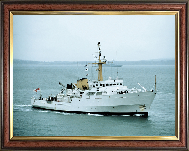 HMS Fawn A325 | Photo Print | Framed Print | Bulldog Class | Hydrographic Survey Ship | Royal Navy - Hampshire Prints