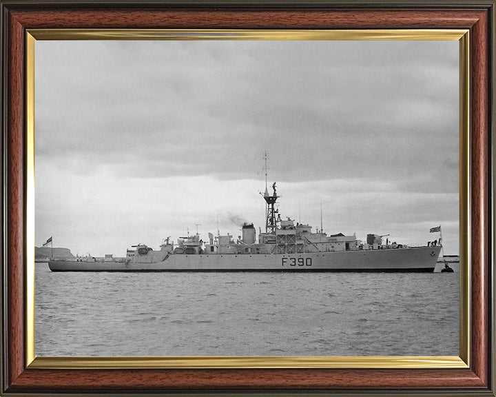 HMS Loch Fada F390 (K390) Royal Navy Loch class frigate Photo Print or Framed Print - Hampshire Prints