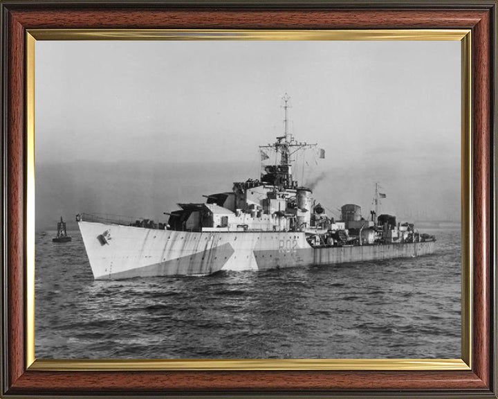 HMS Zest R02 (F102) Royal Navy Z Class destroyer Photo Print or Framed Print - Hampshire Prints