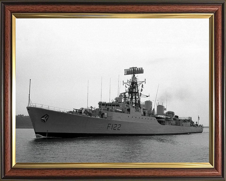 HMS Gurkha F122 Royal Navy Tribal class frigate Photo Print or Framed Print - Hampshire Prints