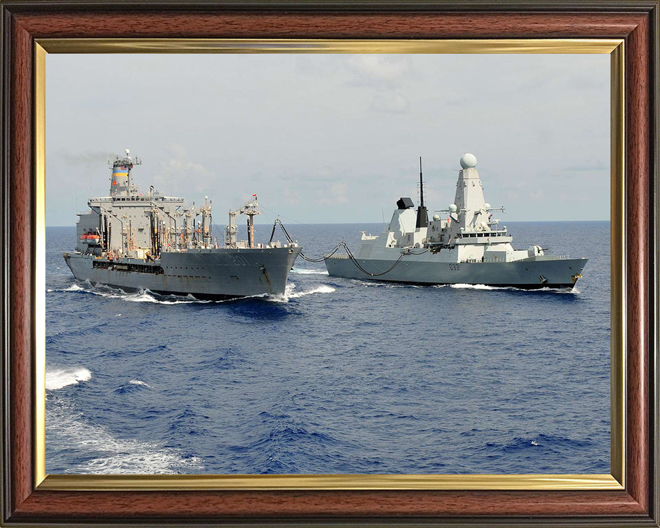 HMS Dauntless D33 Royal Navy Type 45 destroyer Photo Print or Framed Print - Hampshire Prints