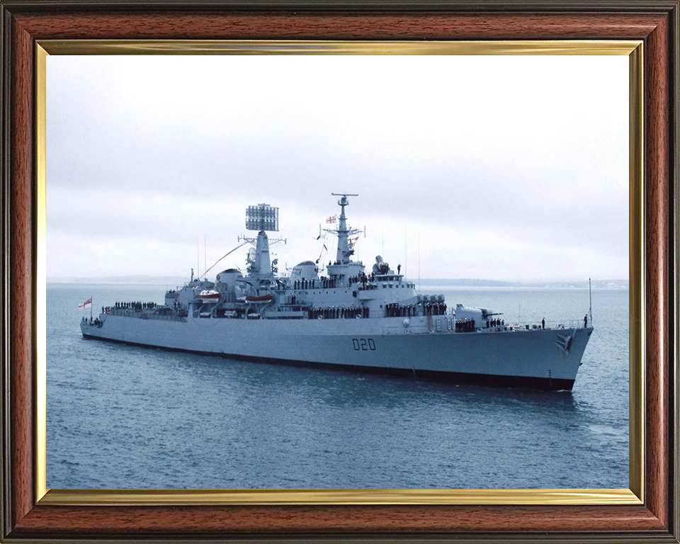 HMS Fife D20 Royal Navy County class destroyer Photo Print or Framed Print - Hampshire Prints