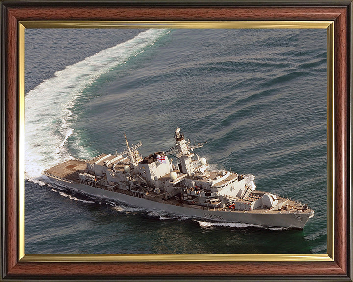 HMS Northumberland F238 Royal Navy type 23 Frigate Photo Print or Framed Print - Hampshire Prints