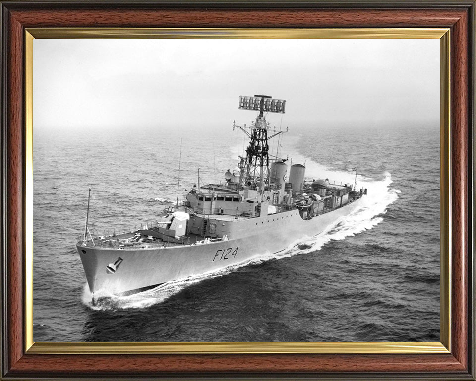 HMS Zulu F124 Royal Navy Tribal class frigate Warship Photo Print or Framed Print - Hampshire Prints