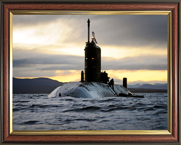 HMS Talent S92 Royal Navy Trafalgar class Submarine Photo Print or Framed Print - Hampshire Prints