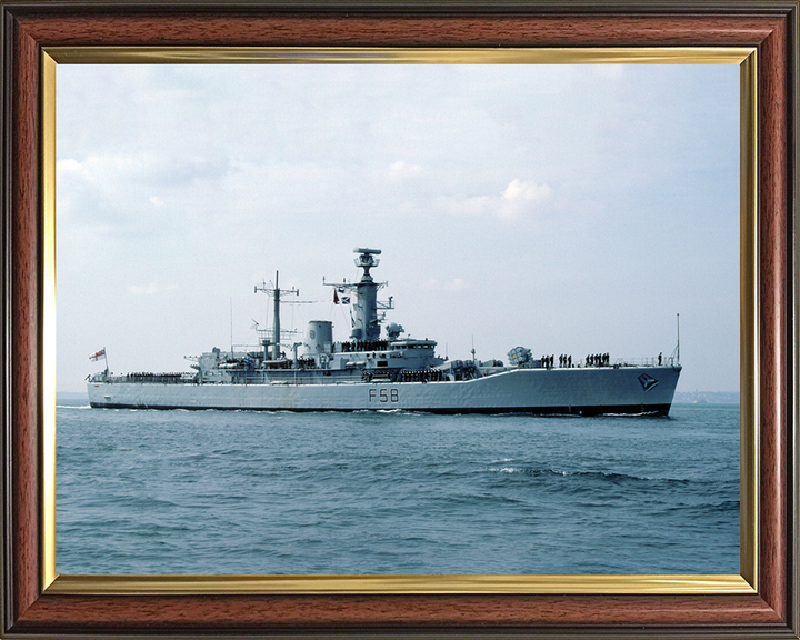 HMS Hermione F58 Royal Navy Leander class frigate Photo Print or Framed Print - Hampshire Prints