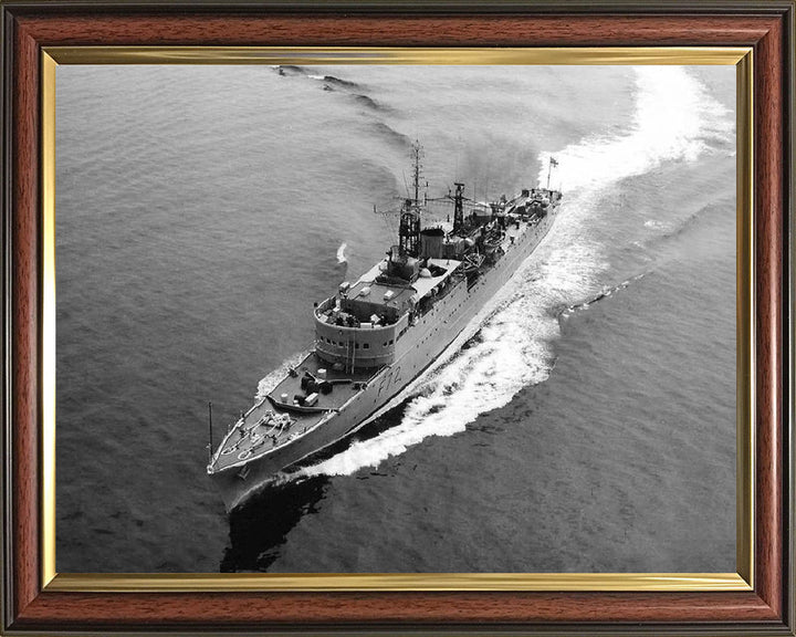 HMS Wizard F72 (R72) Royal Navy W class destroyer Photo Print or Framed Print - Hampshire Prints