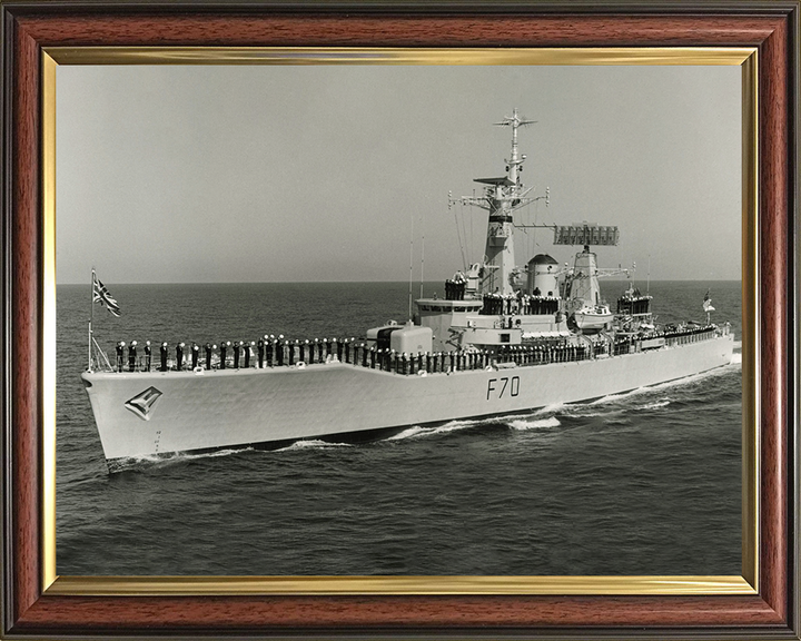 HMS Apollo F70 Royal Navy Leander class Frigate Photo Print or Framed Print - Hampshire Prints