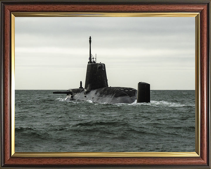 HMS Anson S123 Submarine | Photo Print | Framed Print | Astute Class | Royal Navy