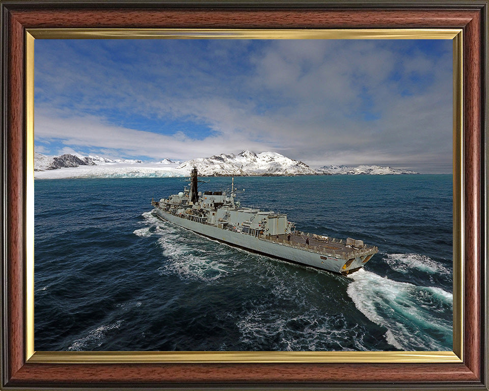 HMS Portland F79 Royal Navy Type 23 frigate Photo Print or Framed Print - Hampshire Prints