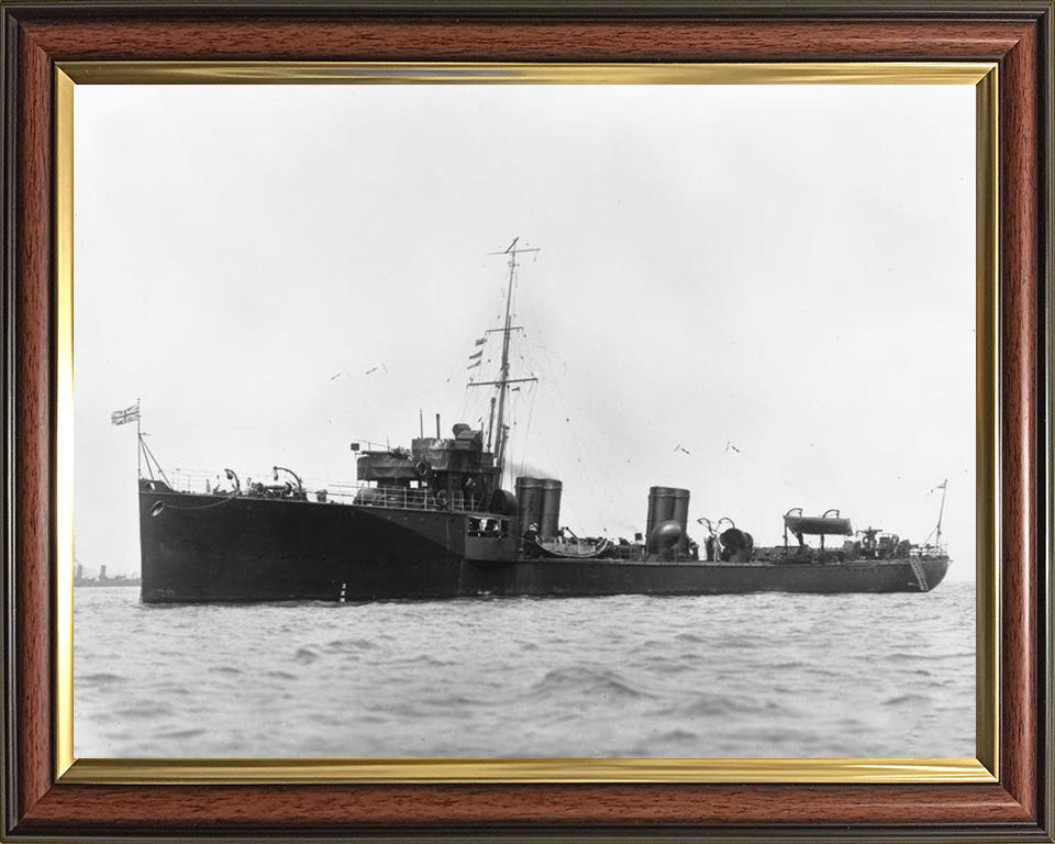 HMS Exe 1903 Royal Navy River class destroyer Photo Print or Framed Print - Hampshire Prints