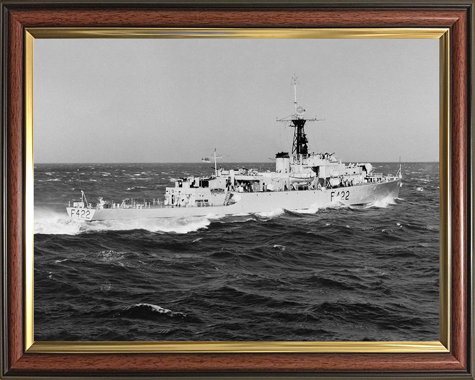 HMS Loch Eck K422 Royal Navy Loch class frigate Photo Print or Framed Print - Hampshire Prints