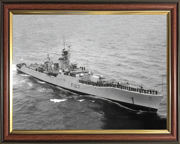 HMS Rothesay F107 | Photo Print | Framed Print | Rothesay Class | Frigate | Royal Navy - Hampshire Prints