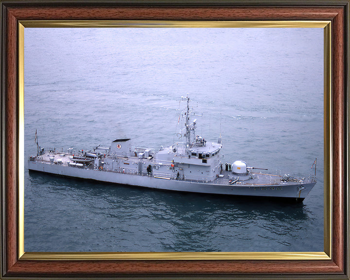 HMS Swallow P242 Royal Navy Peacock Class Patrol Vessel Photo Print or Framed Print - Hampshire Prints