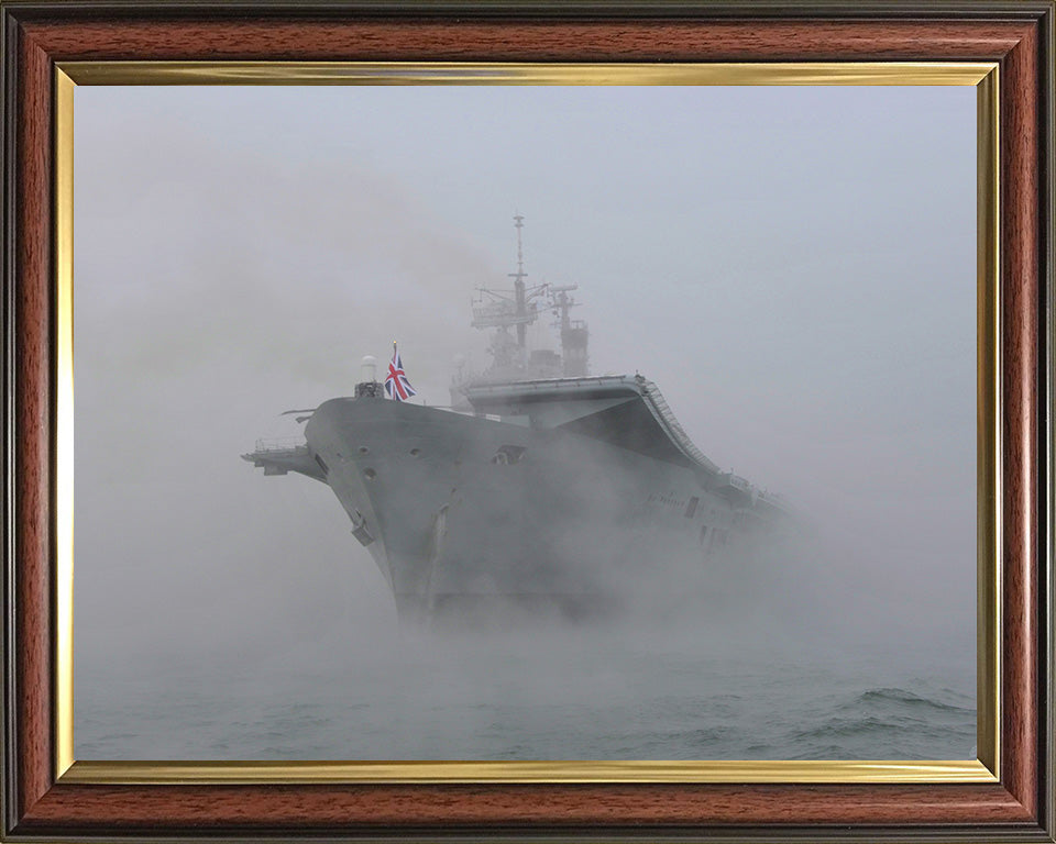 HMS Ark Royal R07 | Photo Print | Framed Print | Invincible Class | Aircraft Carrier | Royal Navy