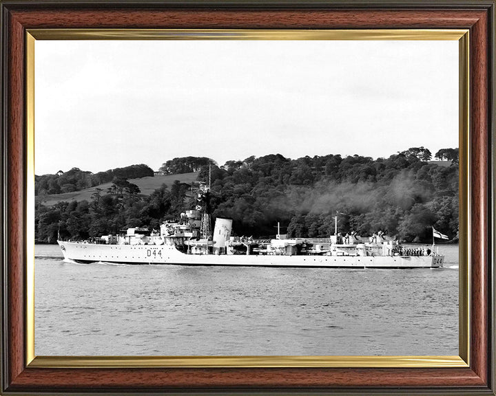 HMS Lagos D44 Royal Navy Battle class destroyer Photo Print or Framed Print - Hampshire Prints