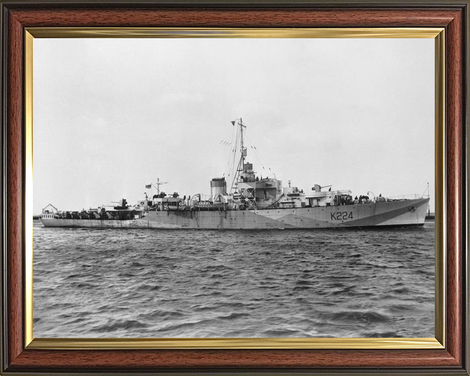 HMS Rother K224 Royal Navy River class frigate Photo Print or Framed Photo Print - Hampshire Prints