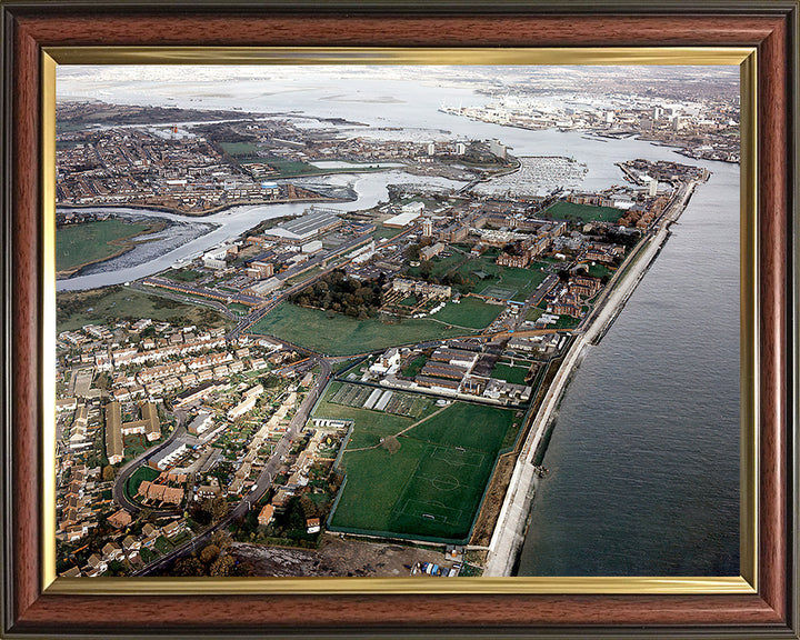 Royal Hospital Haslar Hampshire Aerial Photo Print or Framed Photo Print - Hampshire Prints