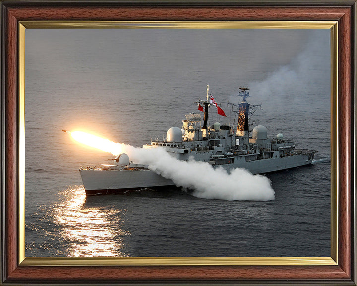 HMS Liverpool D92 Royal Navy Type 42 destroyer Photo Print or Framed Print - Hampshire Prints