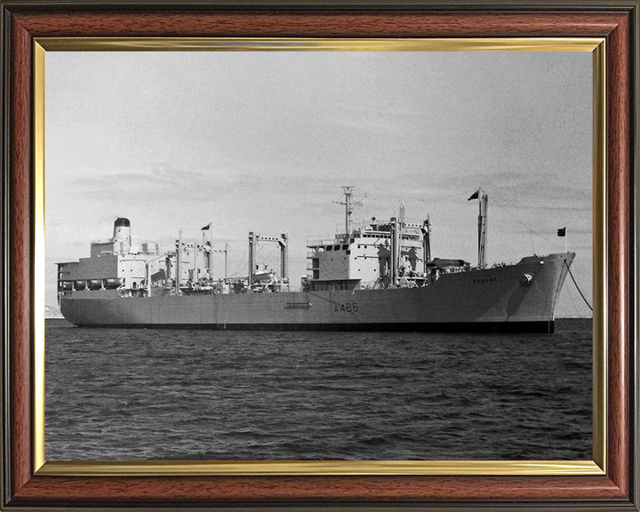 RFA Regent A486 Royal Fleet Auxiliary ammunition explosives and stores supply ship Photo Print or Framed Print - Hampshire Prints